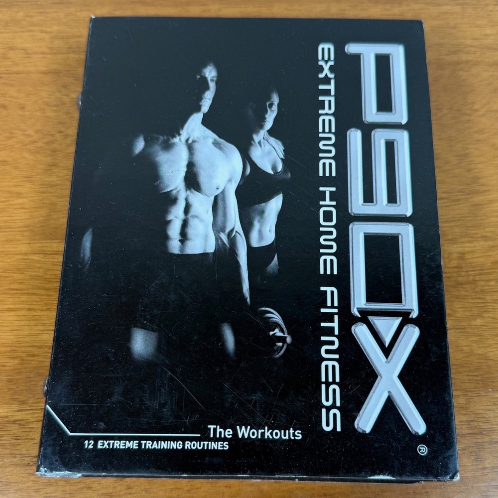 P90X Extreme Home Fitness The Workouts 12 DVD Set Beachbody Tony Horton